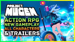 Project Mugen INSANE OPEN WORLD Action RPG! New Gameplay, All Characters & Trailers