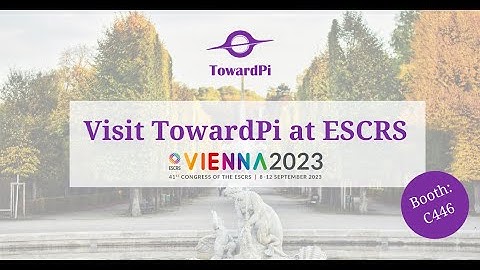 Experience 100-400KHz swept source OCT, Visit TowardPi booth C446 at ESCRS Vienna.