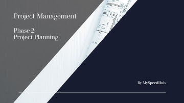 Project Management Phase 2 | Project Planning