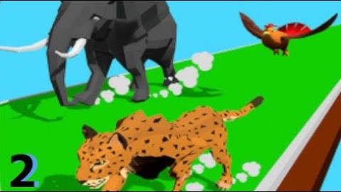 Animal Transform Race – Epic Race 3D gameplay level 26-46  (ANDROID,IOS)