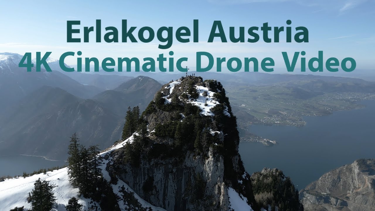 Journey to the Summit: Hiking Erlakogel | Cinematic 4k Drone Video in Austria's Traunsee Region