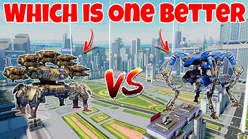 WR🔥 New Robot Ravager VS Dux Robots Comparison |WAR ROBOTS|