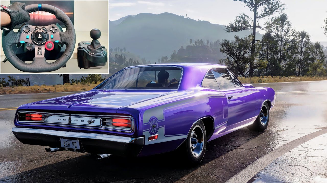 Dodge Super Bee Forza Horizon 5 (Logitech G29 Steering Wheel