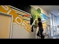 PAINTING a MURAL in a high school!!