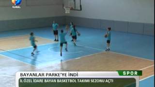 Kanal Fırat Spor - Bayanlar Parkeye İndi