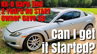 2004 RX8 Barn Find Has Not Ben Started in 2 Years Owner Gave Up! Will it Start?