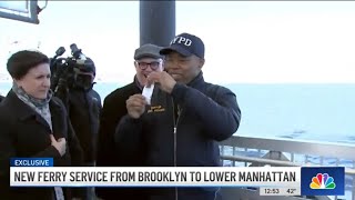 From Brooklyn to Lower Manhattan in 20 MINUTES: NYC Launches New Ferry Service | News 4 Now