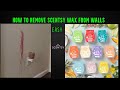 How to remove scentsy wax from walls