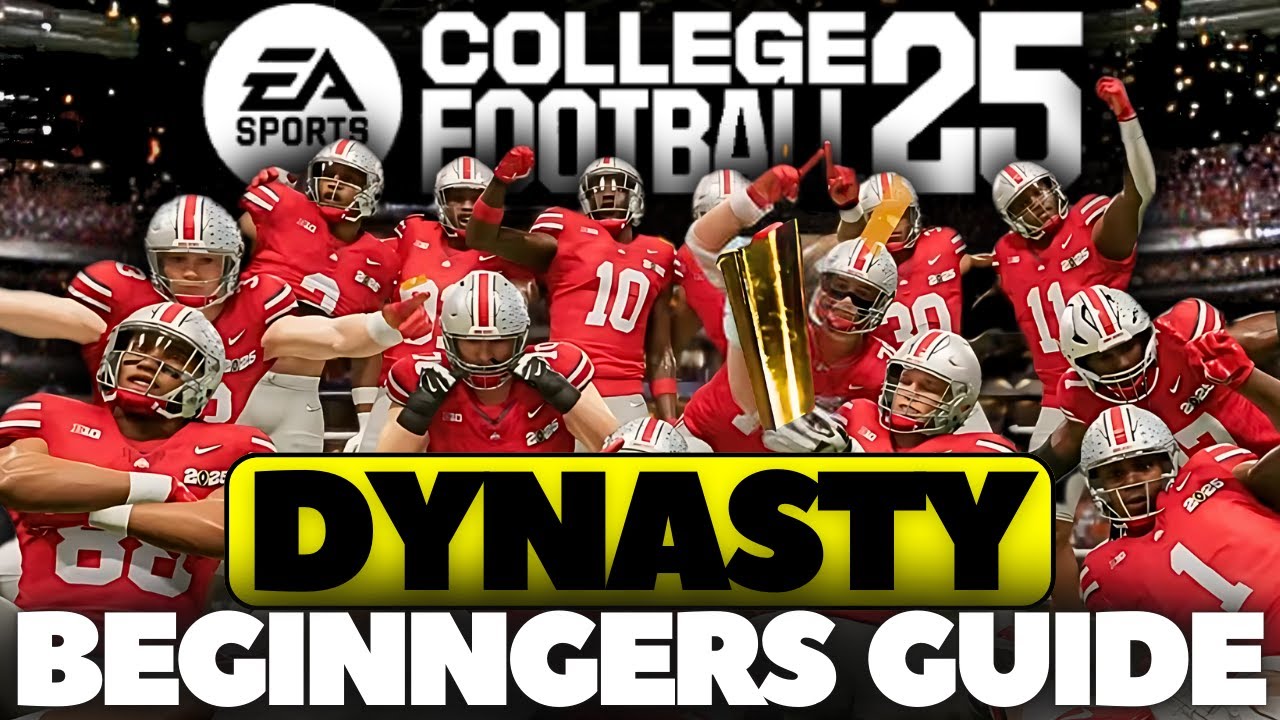 DOMINATE Dynasty Mode Right Away EA CFB 25 Guide YouTube