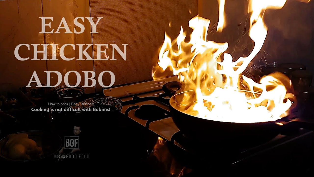 Easy CHICKEN ADOBO in Dark Soy Sauce Learn to cook a simple Adobo