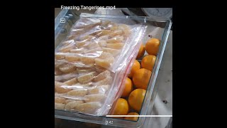 Freezing Tangerines