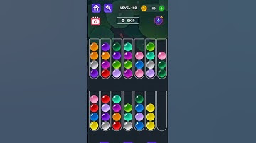 Ball Sort Master Game Level - 183 Without Boosters | Puzzle Game | #entertainment #puzzle #games