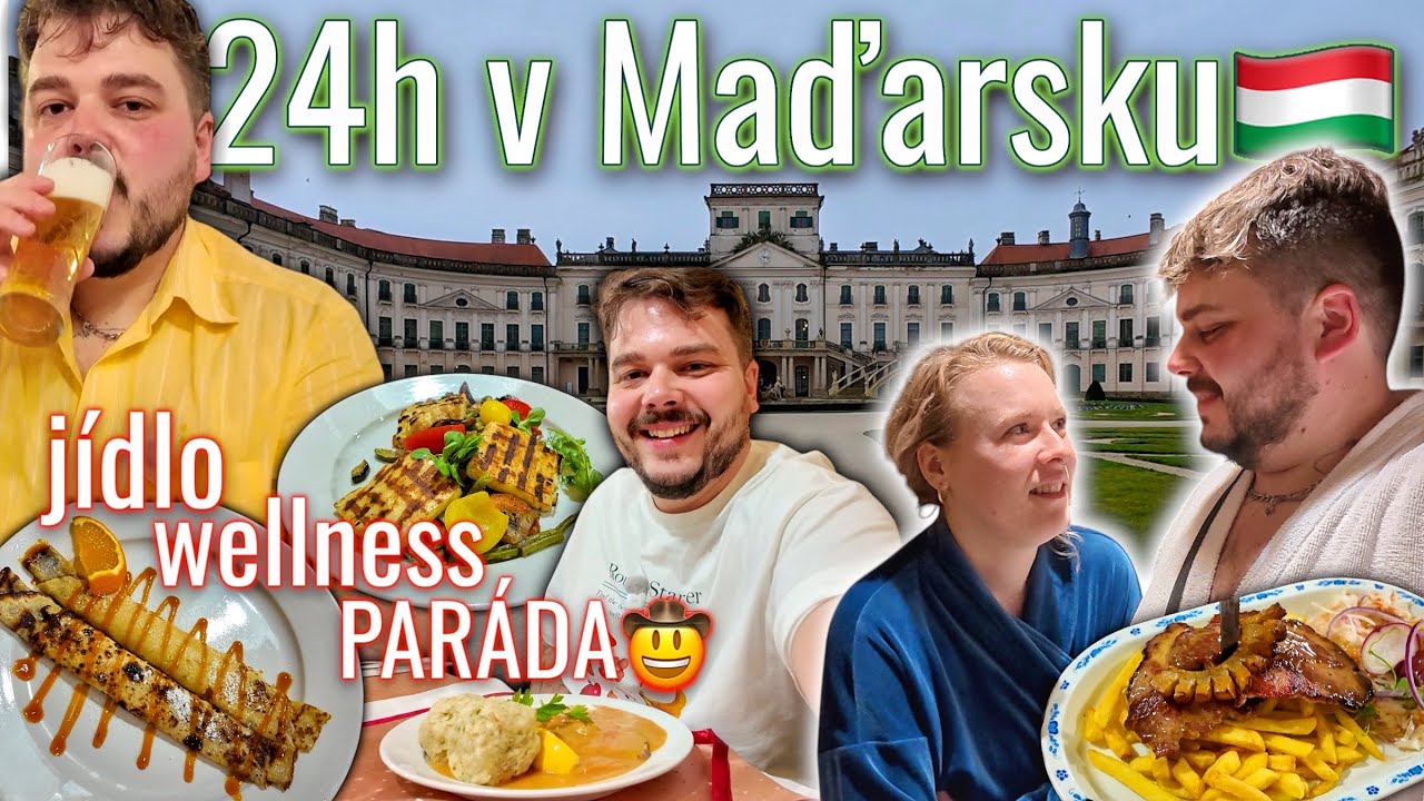 CO NÁM V MAĎARSKU TAK MOC CHUTNÁ A CO VŮBEC?🤔PARÁDNÍ HOTEL S WELLNESS ZA SUPER CENU ZE SLEVOMATU🤩