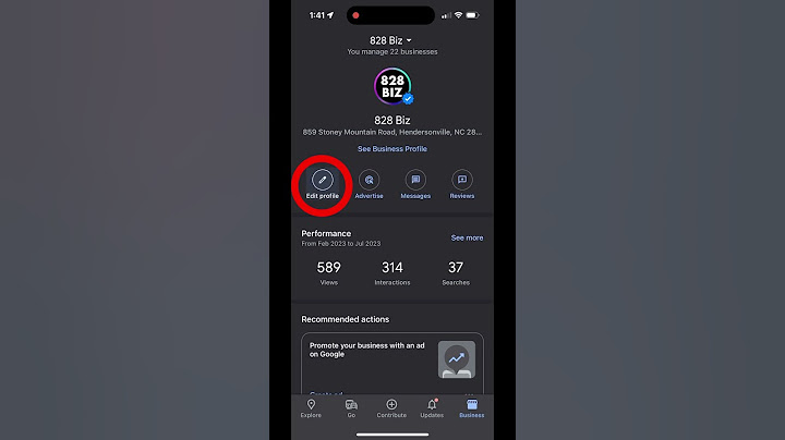 How-to Update Google Business Profile from Google Maps