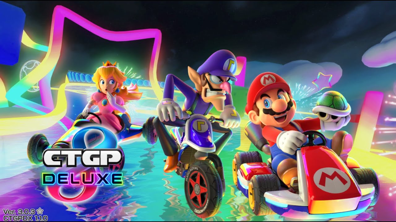 Mario Kart 8 Deluxe version CTGPDX 1.1.0 - Episode 2 - Coupe Circuit ...