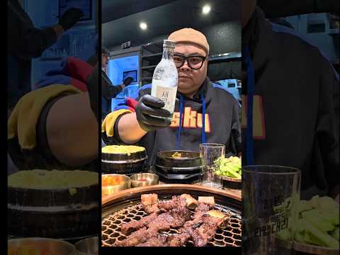 모자 벗겨진지도 모를정도로 맛난다~새해부터 한잔했습니다^^~서울 강남구 삼성동 140-32 너마늘 안동갈비 #mukbang #허미노 #<strong>선릉맛집</strong> #너마늘안동갈비 #청와대소금구이