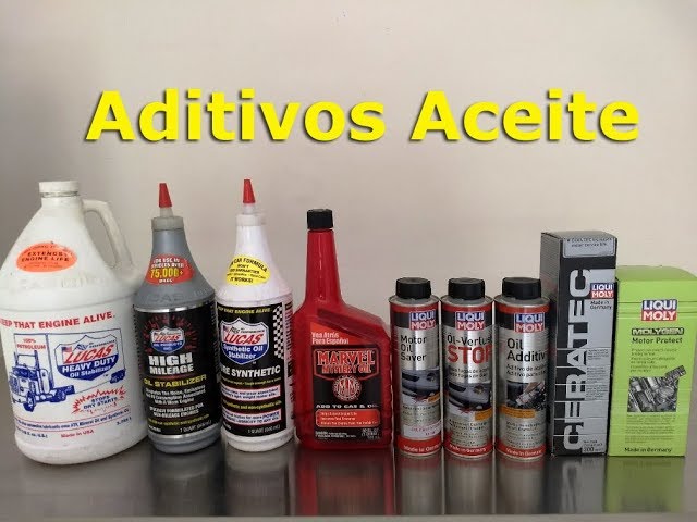 Aditivos para el motor ¿Merecen la pena? 