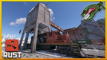Rust Trainyard Unloading Update | Molotov & Flashbang Grenades, Monument Light Switches #225