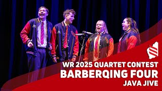 BarberQing Four • Java Jive • 2025 Western Region Quartet Contest