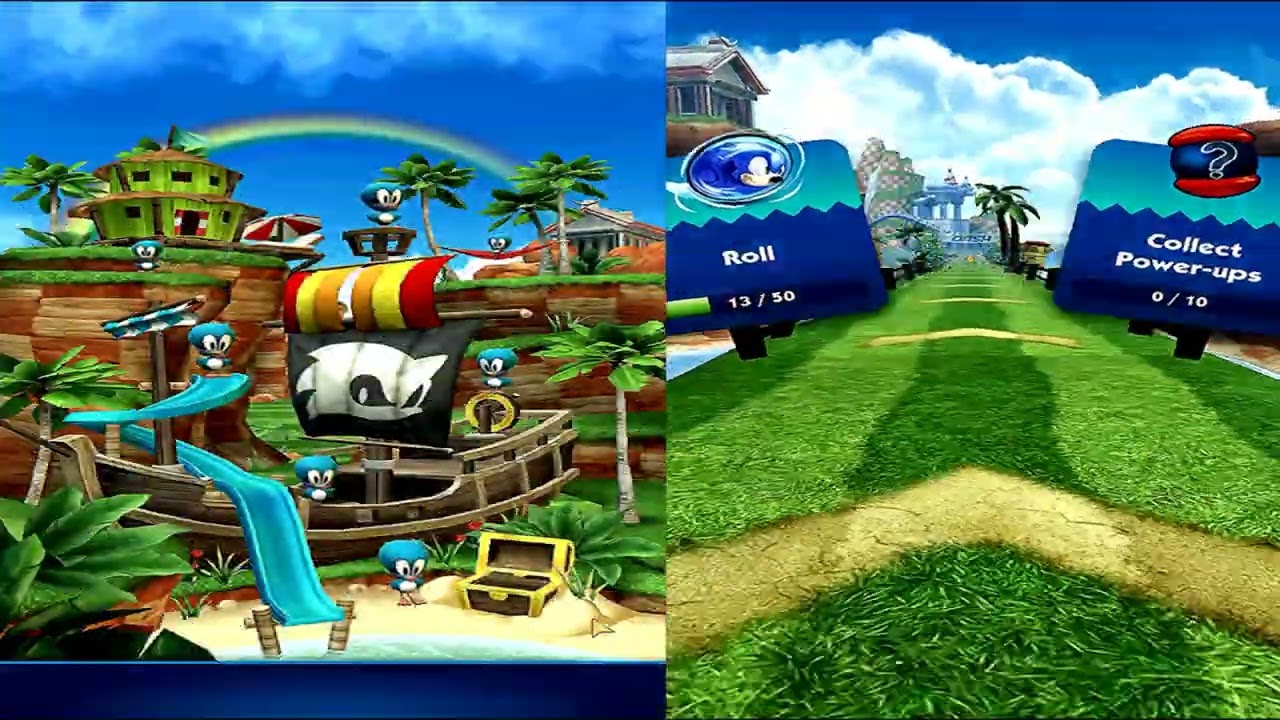 Sonic Dash (Knickles Run - Boss Batlle), Cool Android Reverse Gameplay HD - Part 8