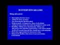 50 Job interview Mistakes (Interview killers) to avoid - Part 2/2