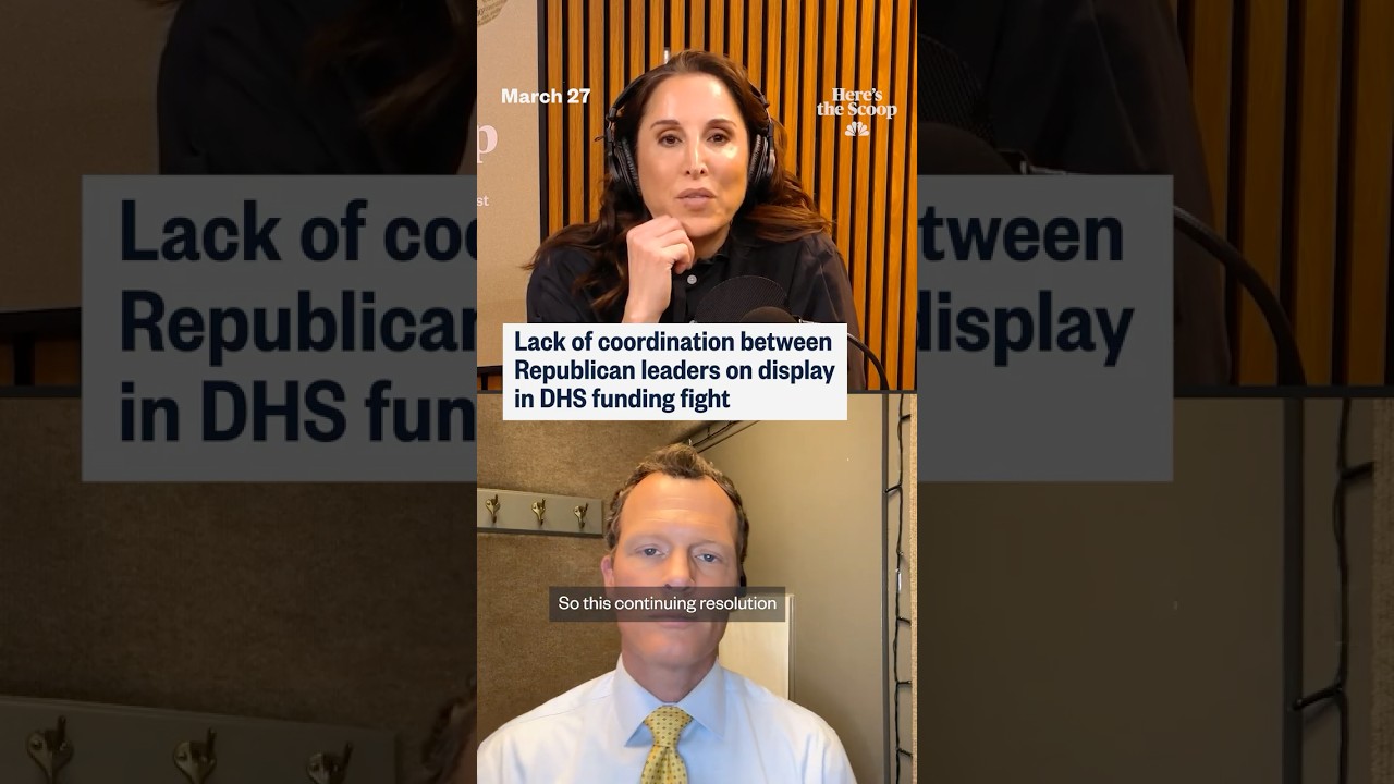 Lack of coordination between Republican leaders on display in DHS funding fight