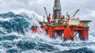 How Oil Rig Workers Sleep Through MONSTER Waves at Sea