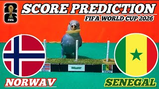 Norway Vs Senegal World Cup 2026 Score Prediction