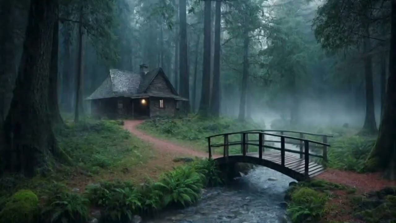 Rain & Thunder Ambience | Deep Sleep, Focus & Stress Relief