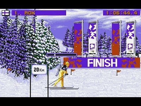 Winter Olympics: Lillehammer '94 (PC/DOS) 1993, U.S. Gold