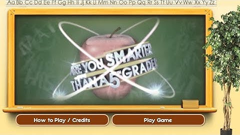 Are You Smarter Than a 5th Grader! A Quiz Brain Break PE Warmup Energizer Activity for School