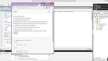 DEMPSTER SHAFER (PHP+MYSQL)