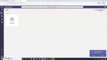 Joining a Class (Team) with a Code on Microsoft Teams