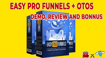 Get Easy Pro Funnels + OTOs Reviews , Bonus, Discount, Tutorials From DemonvsRobot