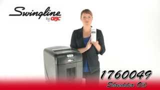 GBC Swingline 1760049 Shredder Oil