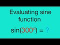 How to find exact value of sine in seconds! without using a calculator