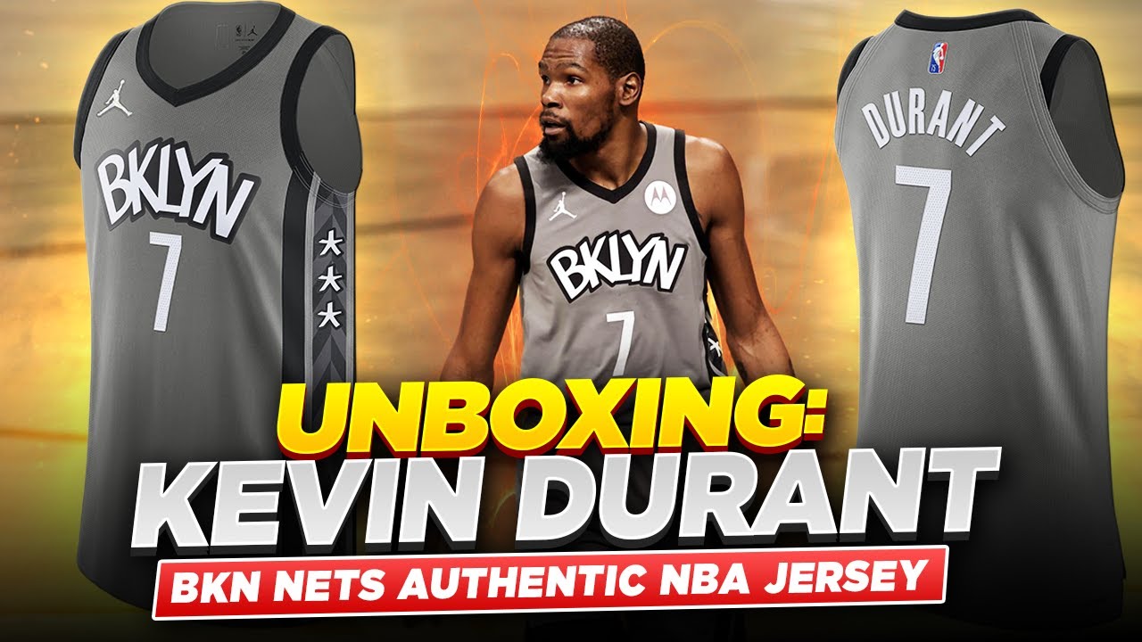 The first glimpse of Kevin Durant's Brooklyn Nets jersey is here