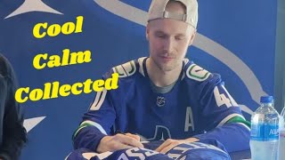 Meeting Elias Pettersson