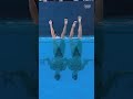 A calm one to end your weekend with this masterpiece music. 🎶 #Olympics #ArtisticSwimming