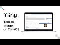 Text to Image on TiinyOS