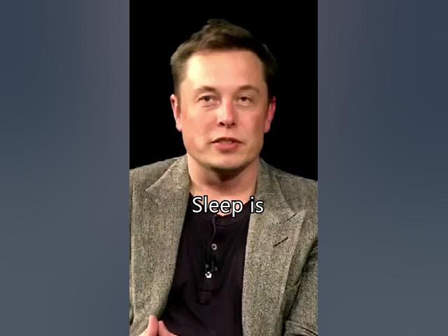 Elon Musk Shares How Many Hours of Sleep He Needs to Be Productive!