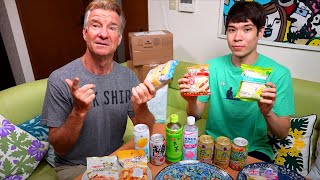 Japan LUNCH PACK Sandwiches & World SNACKS Unboxing & Tasting - Eric Meal Time #808