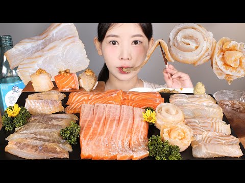 이런 된장😌✨ 된장에 숙성 시킨 &amp;#39;된장 숙성회&amp;#39; 연어 광어 우럭 먹방 Soybean <strong>Paste</strong> Raw Fish [eating show] mukbang korean food