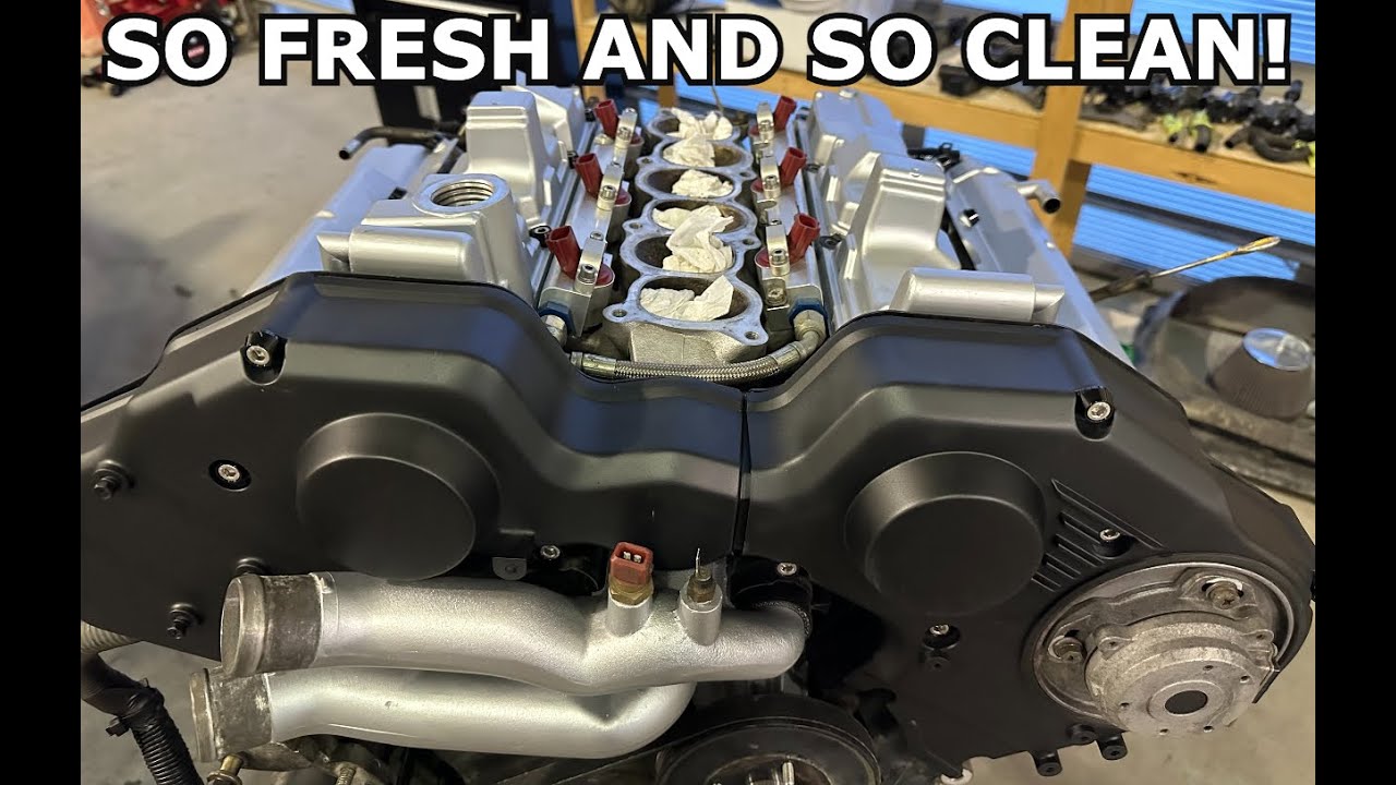 Boosting my Nissan 300ZX Part 5 Painting and Resealing my Valve