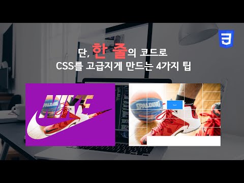 단, 한 줄의 코드로 내 프로젝트 CSS를 고급지게 만들기! 4가지 팁!