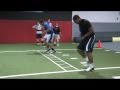 Coach Doyle Offensive Line drills for football agility 4-28-11