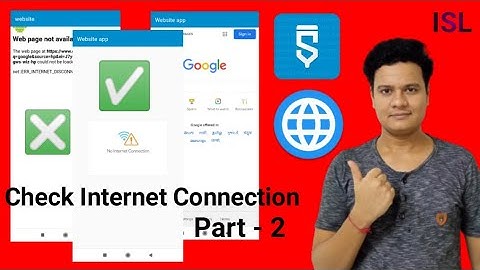 Check Internet Connection | Webview Custom Error Page | Sketchware Pro | Part - 2 |