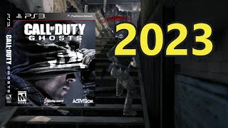 Playing Call of Duty Ghosts in 2023 on the PlayStation 3