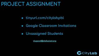 Project Based Distance Learning