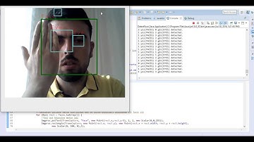 Face and Eye Detection using OpenCV with Java - Real Time Camera